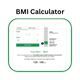 BMI Calculator - Health Calculator for Wordpress, Wix, Squarespace and Webflow Website. - HTML5 / Forms