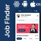 Job Classifieds App in React Native CLI | Job Finding App | Recruitment Portal Job App | JobFinder - Mobile