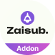 Zaisub - Subscription & Billing management SAAS Addon. - PHP Scripts / Miscellaneous