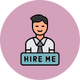 Hire me post job get employee react native app template - Mobile / Android