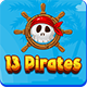 13 Pirates - Html5 (Construct3) - HTML5 / Games