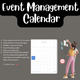 Event Management Calendar - HTML5