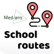 Medians School Route APP Full Solution with Backend - Mobile / Flutter / Full Applications