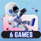 6 Games Bundle HTML5 Games - HTML5 / Games