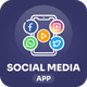AI-Powered Social Media Android App with Reward Points, Real-Time Chat, Stories & Voice Calls - Mobile / Android