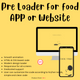 Pre Loader for Cooking Website or App - CSS / Animations and Effects