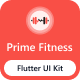 Prime Fitness Flutter App UI Kit - Mobile / Flutter