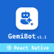 GemiBot v1.1 - Gemini AI Android & iOS Chat App - Mobile