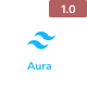 Aura – Tailwind CSS About Us HTML Template - CSS / Layouts