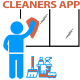 Cleaning Service Business App Search & Book Cleaners Online Booking Maid Nurse Doctor - React Expo - Mobile / Native Web