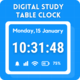 Digital Study Table Clock Android - Mobile / Android