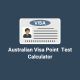 Australian Visa Points Calculator - web calculator for any website - HTML5 / Forms