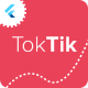 TokTik - Flutter Mobile App Template | TikTok Clone | Video Maker | UI Kit - Mobile / Flutter