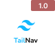 TailNav - Tailwind CSS 3 Navbar Section HTML Template - CSS / Layouts