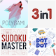 3 Premium Games in 1 - Pack 7 HTML5, Construct 3 - HTML5 / Games