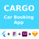Car Booking & Sharing App ANDROID + IOS + FIGMA | UI Kit | Flutter | Cargo | Life Time Update - Mobile / Flutter