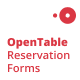 OpenTable Restaurant Reservation Forms for Elementor - WordPress / Forms