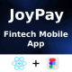 JoyPay | ANDROID + IOS + FIGMA (FREE) | UI Kit | ReactNative | Fintech & Finance & Banking App - Mobile / Native Web