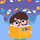 Kids English Stories ( Text & audio ) - Mobile / Android