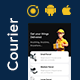 4 App Template| Parcel Service| Logistics & Delivery Solution| Courier Management | Courier App - Mobile / Native Web