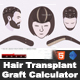 Hair Transplant Graft Calculator - HTML5
