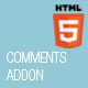 Audio Player javascript Comments AddOn - JavaScript / Media