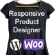 WooCommerce Responsive Product Designer - WordPress / eCommerce / WooCommerce