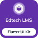 Edtech LMS - Online Course Learning Flutter UI Kit - Mobile / Flutter
