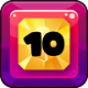Row of 10 - Cross Platform Puzzle Game - HTML5 / Games