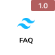 QuestionAsked - Tailwind CSS FAQ Section HTML Template - CSS / Miscellaneous