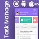 Task Organizer App | Task Management App | Planning App | Task Planner App | Ionic | GoTask - Mobile