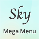 Sky Mega Menu - CSS / Navigation and Menus