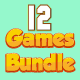 Bundle N°4 :12 HTML5 GAMES - Web, Mobile and FB Instant games(3p and HTML5) - HTML5 / Games