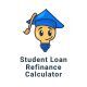 Student Loan Refinance Calculator - web calculator for your website. - HTML5 / Forms