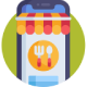 Food order app UI template React native - Mobile / Native Web