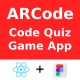 Arcode ANDROID + IOS + FIGMA | UI Kit | React Native | Programing Language Course & Quiz App - Mobile / Native Web