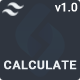 Calculate - Tailwind CSS Working Calculator Template - CSS / Forms