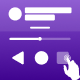 Quick Navigation Bar - Stylish Animated Navigation Bar - Quick Buttons - Mobile / Android