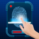 Lie Detector Simulator - Truth or Lie Detector - Fingerprint Scanner - Prank App - Mobile / Android