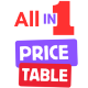 All In One Pricing Tables - CSS / Pricing Tables