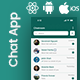WhatsApp Clone App Template in React Native | Chat & Group Chat App Template | Multi Language - Mobile