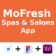 Spas & Salons App ANDROID + IOS + FIGMA + XD | UI Kit | Ionic | MoFresh - Mobile / Native Web