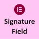 Signature Field for Elementor form - WordPress / Forms