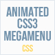 Animated CSS3 Mega Menu - CSS / Navigation and Menus