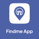 Findme UI template | Family Location Tracker App in Flutter | Navigation Assistant App Template - Mobile / Flutter
