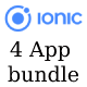 Ionic app bundle 4 apps (eCommerce, grocery,shopping ) - Mobile / Native Web