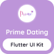 Prime Dating Flutter App UI Kit - Mobile / Flutter