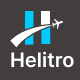 Helitro - Explore the World with a Travel Website Built in Flutter Web| Flutter Web Landing Page - Mobile / Flutter
