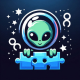 Alien Puzzle Slide Matching 2D Game - Mobile / Flutter / Full Applications
