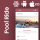 Car Pooling App | Bike Pooling App | Ride Sharing App | Car Sharing App | React Native | PoolRide - Mobile